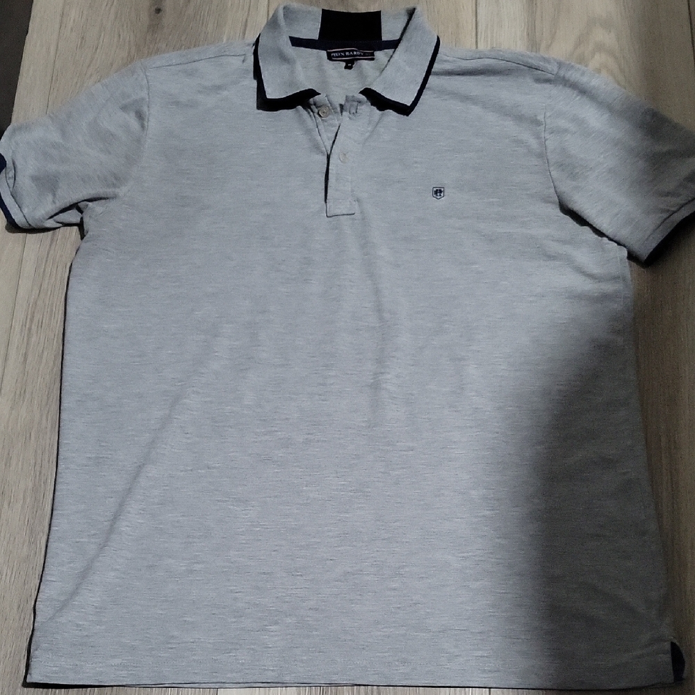 Classic Gray Polo Shirt for Men